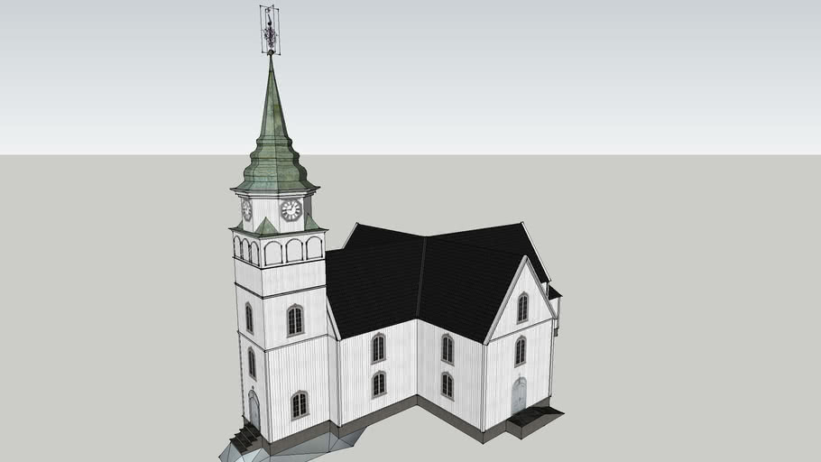 Østre Porsgrunn Kirke | 3D Warehouse