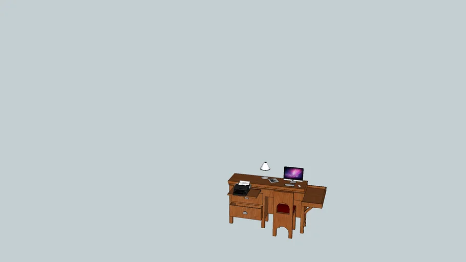 desk scene
