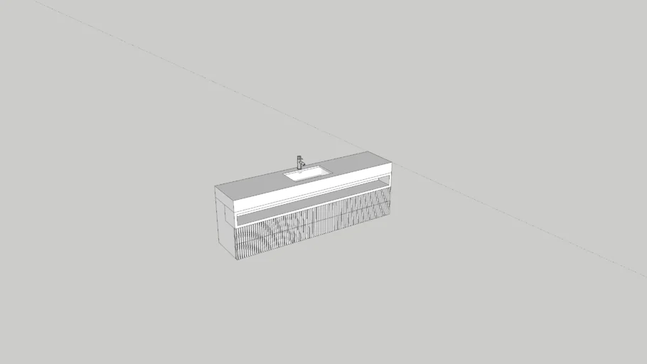 Vanity Unit | 3D Warehouse