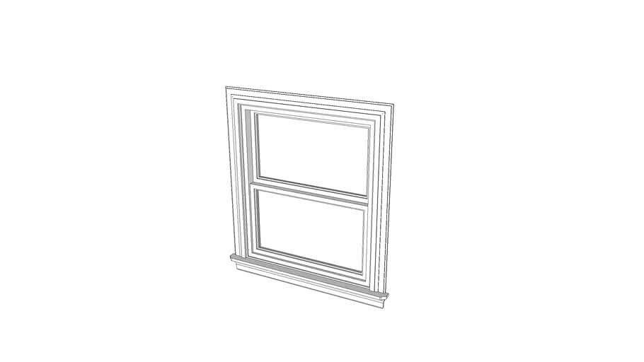 Double Hung window | 3D Warehouse