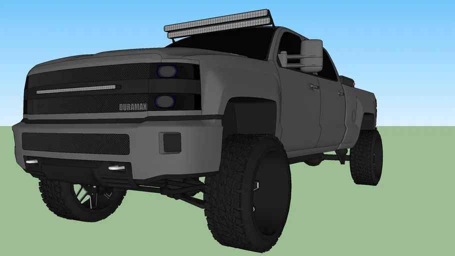 2015 Chevy Silverado 2500hd Custom 3d Warehouse 6350