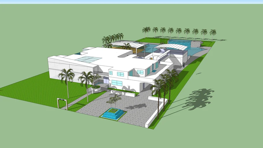 Modern Tropical House | 3D Warehouse