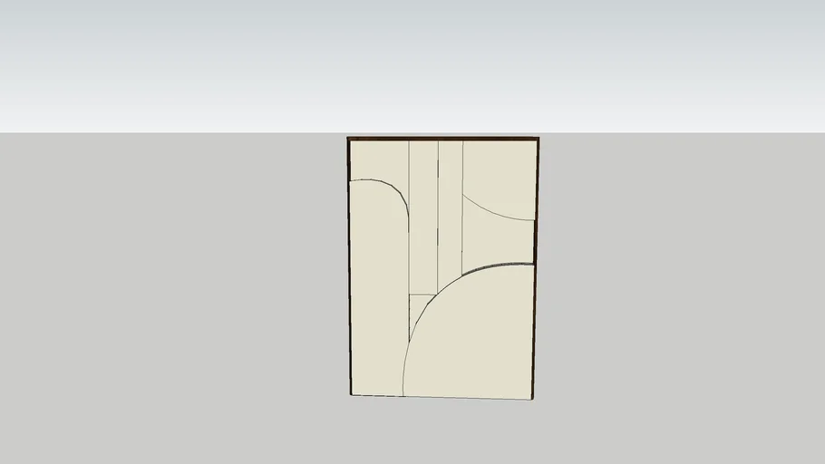 3D artwork Studio LDE Template 1 M 3D Warehouse