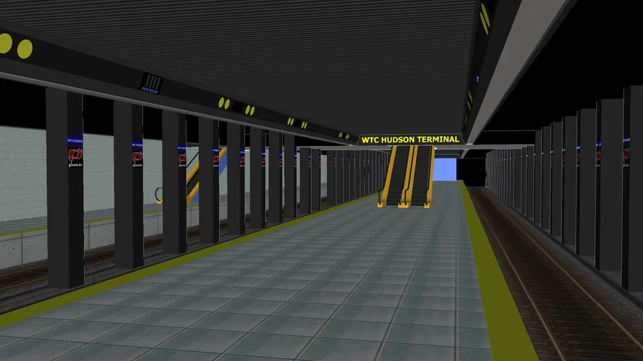 Hypothetical WTC PATH Station | 3D Warehouse