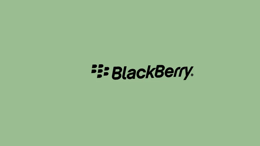 BlackBerry Logo 3D Warehouse