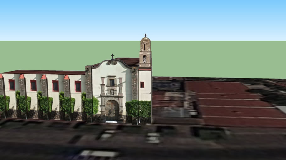 Iglesia San Juan del Río, Qro. | 3D Warehouse