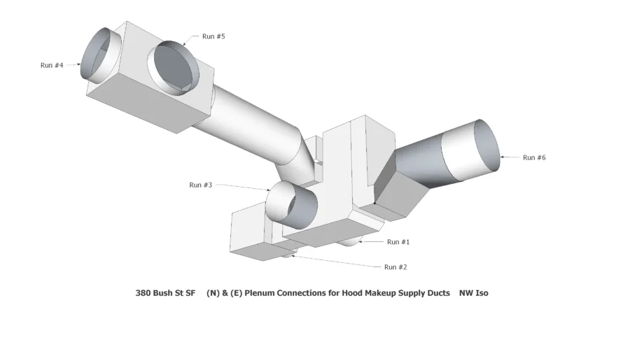 HVAC Supply Plenum and Ducts 3D Warehouse