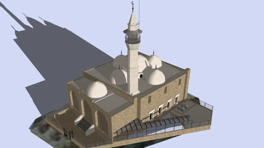 Al Amir Mansour Assaf Mosque-Beirut | 3D Warehouse