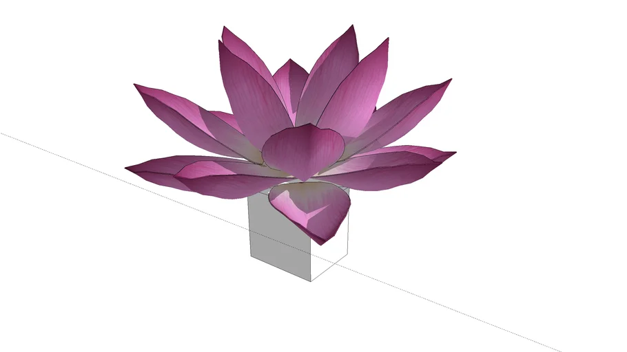 lotus flower 2016 taiwan 3D Warehouse