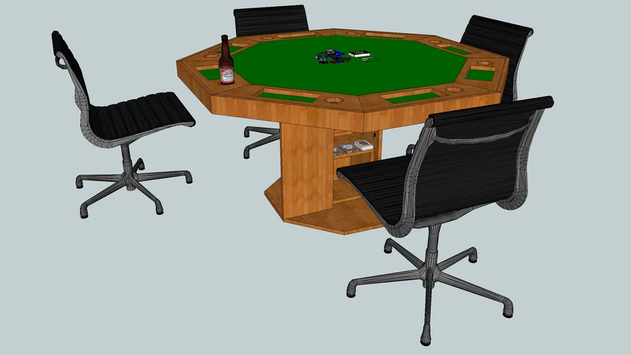 Mesa de poker Poker table - - 3D Warehouse