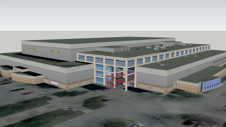 Lied Recreational Center 3D Warehouse