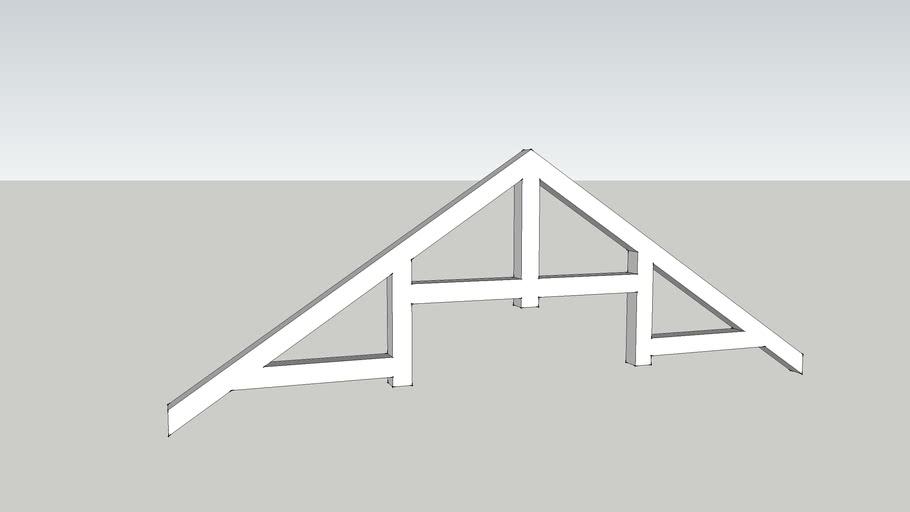 Peacock Webbed Truss | 3D Warehouse