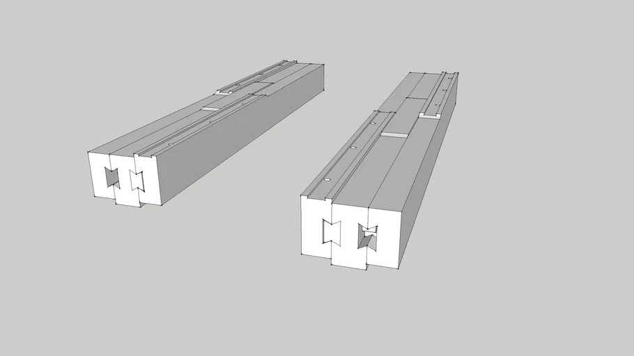 Rockler Table Extension Slides 20"