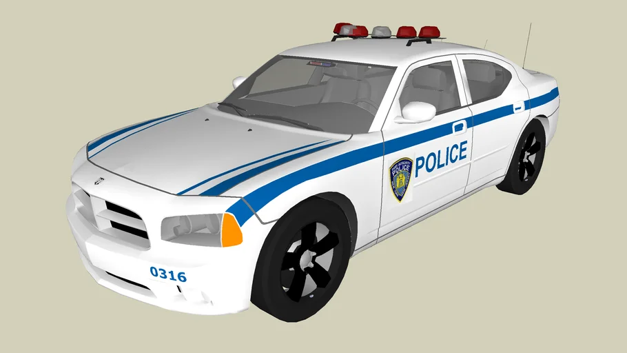 PAPD DODGE CHARGER | 3D Warehouse