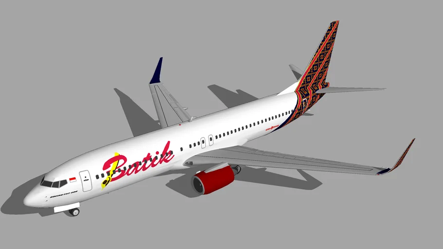 Batik Air Boeing 737-800 1