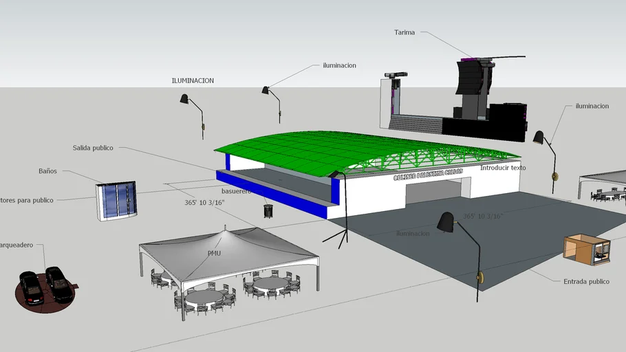 luz de emergencia 3D Warehouse
