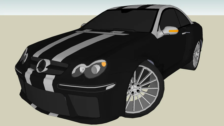 Tuned Mercedes-Benz CLK | 3D Warehouse