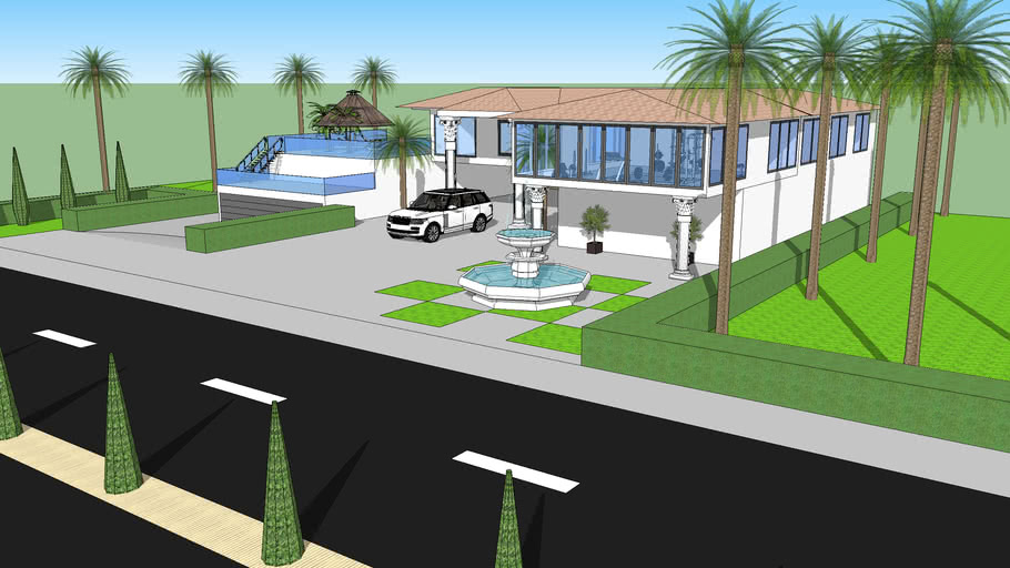 Modern House (Lagos, Nigeria) 3D Warehouse