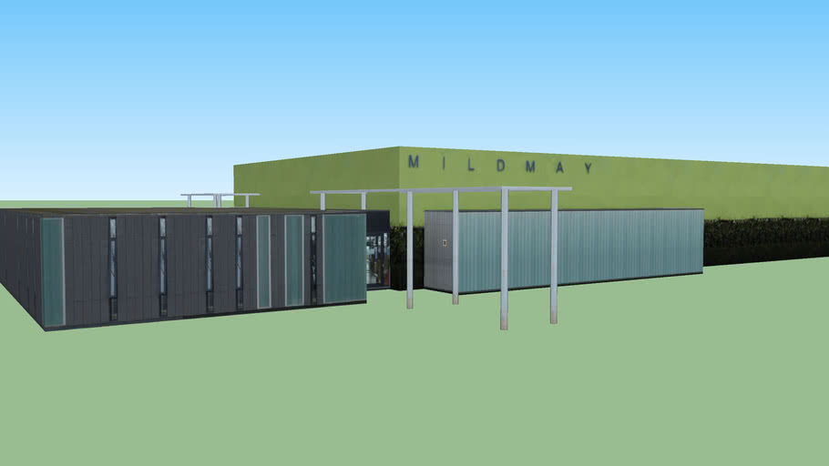 Anglia Ruskin University (Chelmsford) Mildmay Sports Hall and Gym 3D