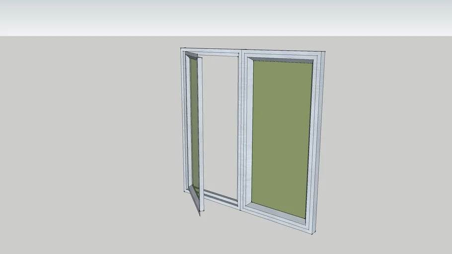 Aluminum Casement Window