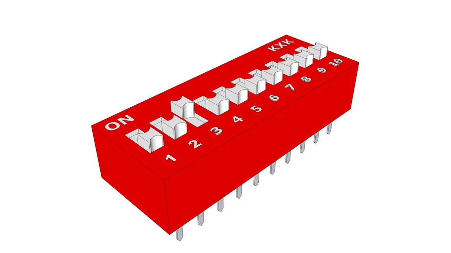 SW DIPP 10C micro interruptor | 3D Warehouse