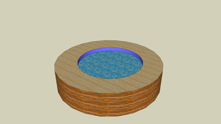 Circular Swimming Pool | 3D Warehouse