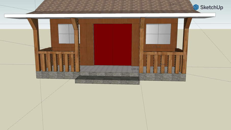 Clarissa 12 MIA D - Rumah Adat Betawi | 3D Warehouse