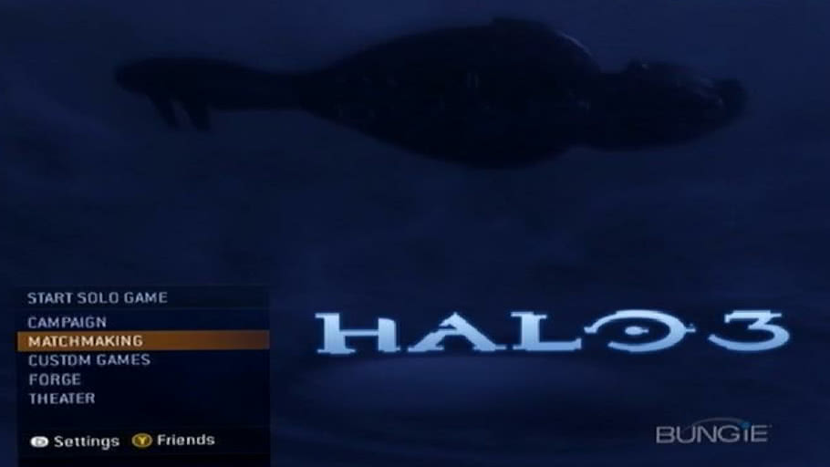 Halo 3 Menu Screen 3D Warehouse