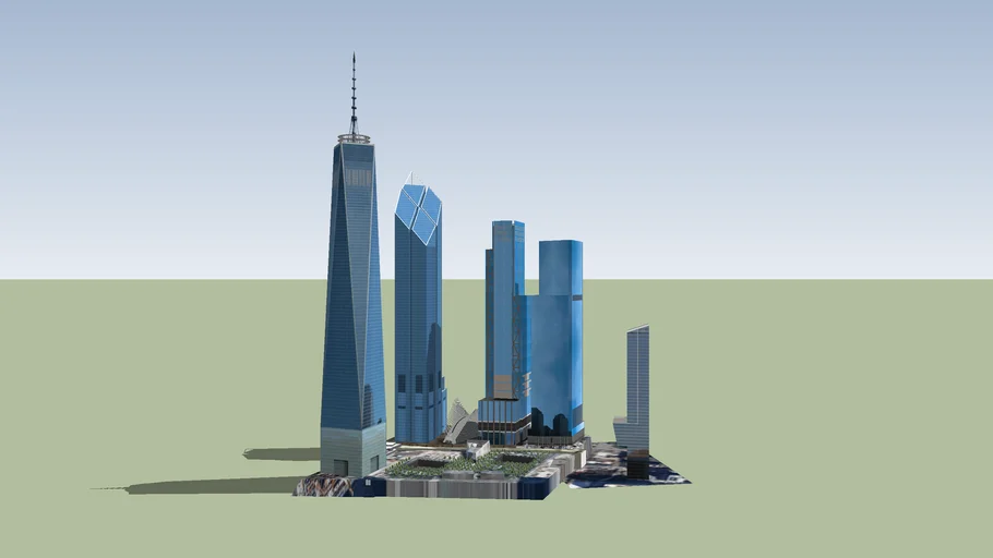 The New World Trade Center | 3D Warehouse