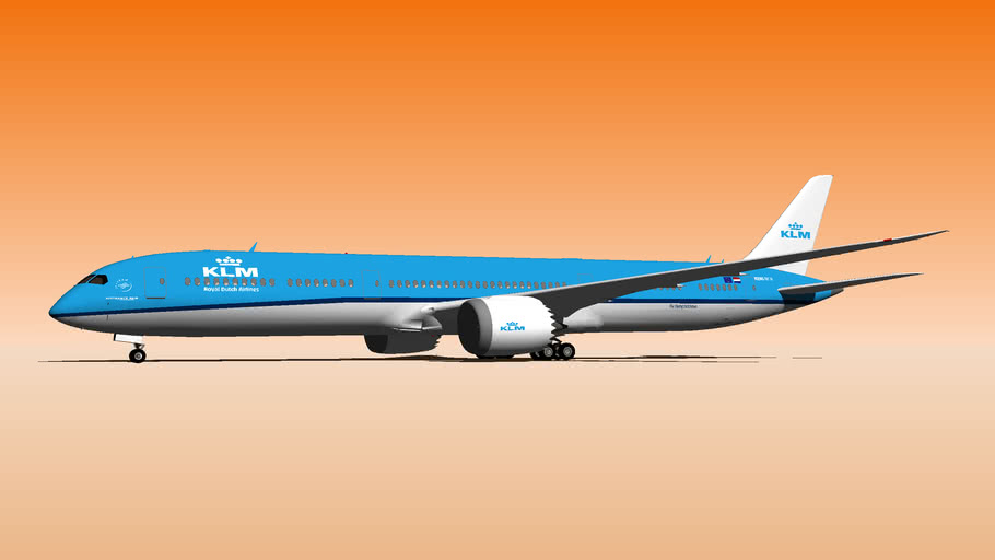 KLM B 787-1000 | 3D Warehouse