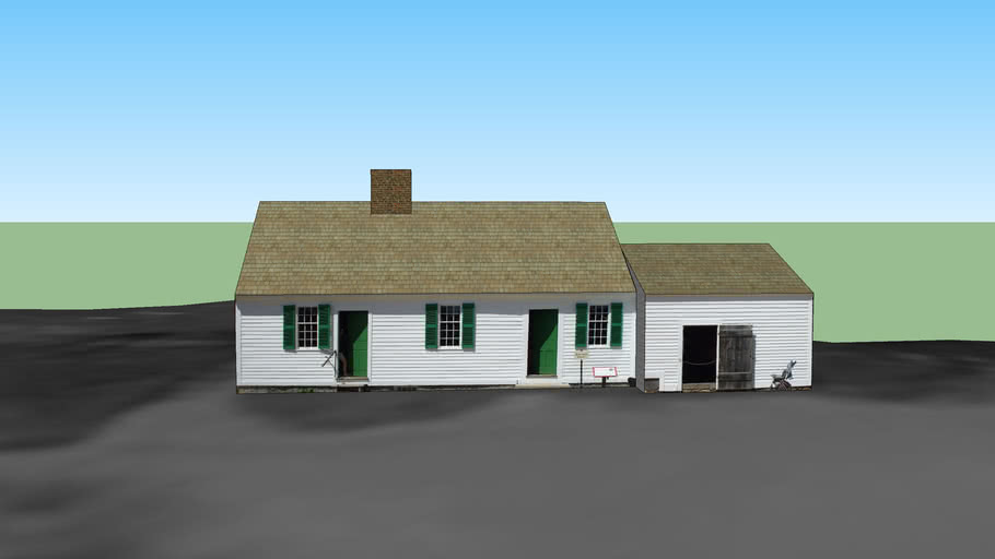 Old Sturbridge Village Bixby House 3D Warehouse
