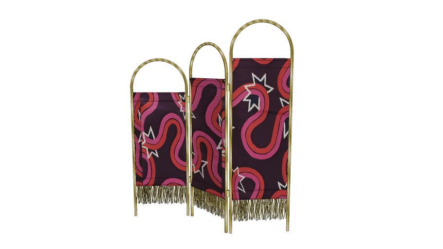 Room divider KARISMATISK Ikea 3D Warehouse