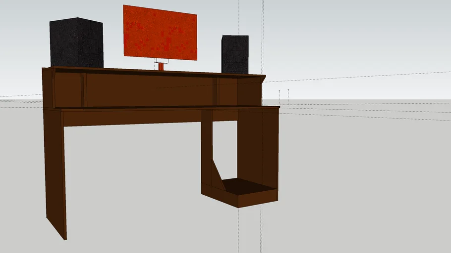 Home Studio Desk - - 3D Warehouse