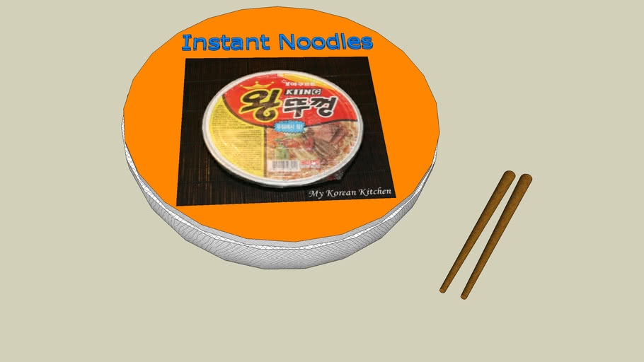 Instant Noodles 3D Warehouse
