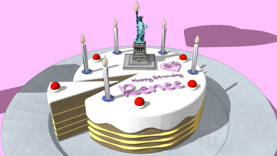 Birthday Cake for Renee | 3D Warehouse