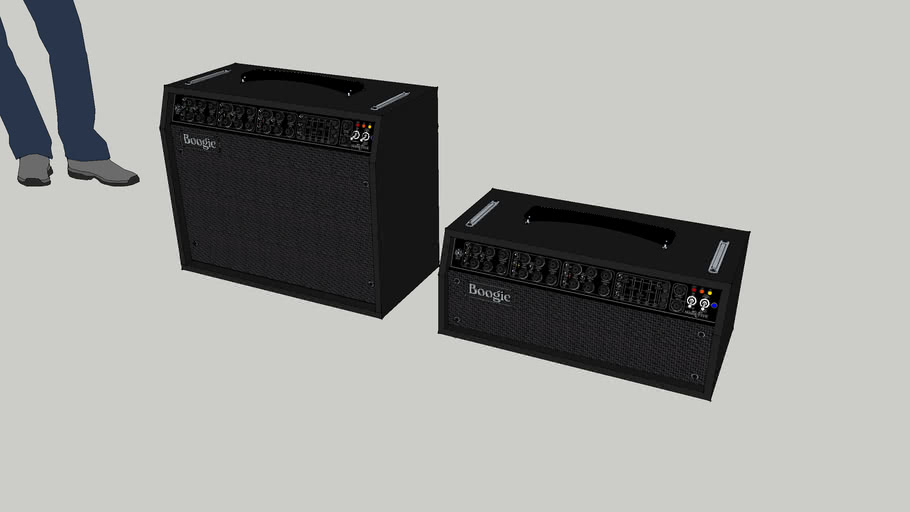 Mesa/Boogie Mark V Combo & Head 3D Warehouse