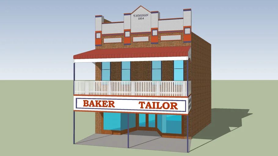 T. Noonan Building 1914 3D Warehouse