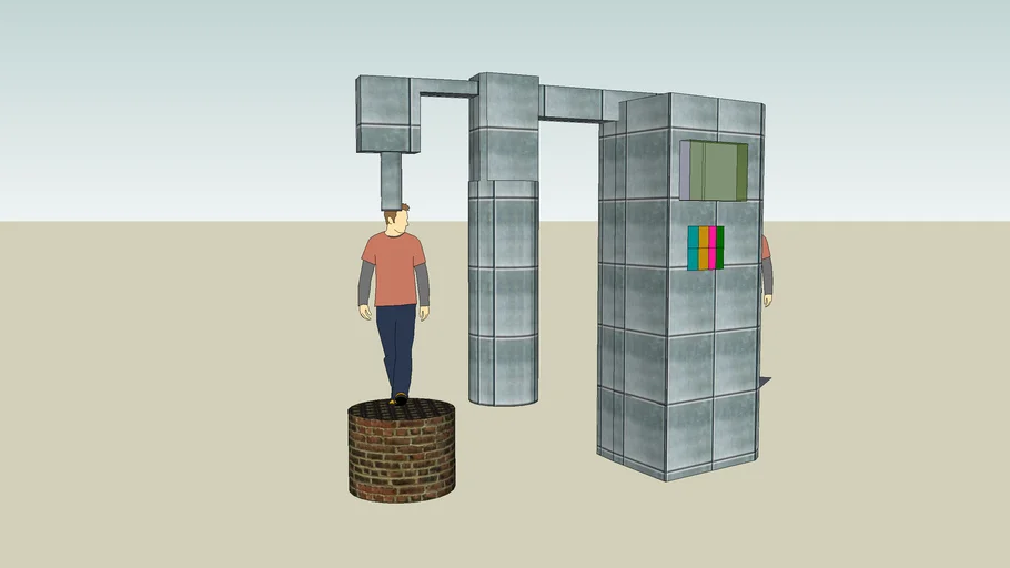 Basic cloning machine. | 3D Warehouse