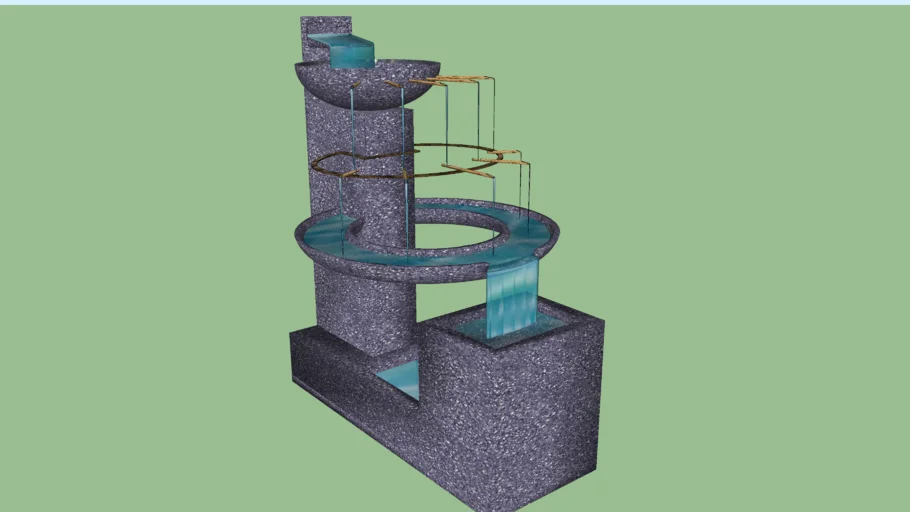 fontaine | 3D Warehouse