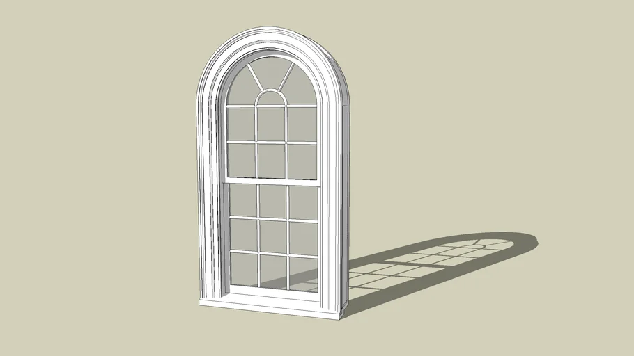 3'-0"x 6'-11"Arched Window