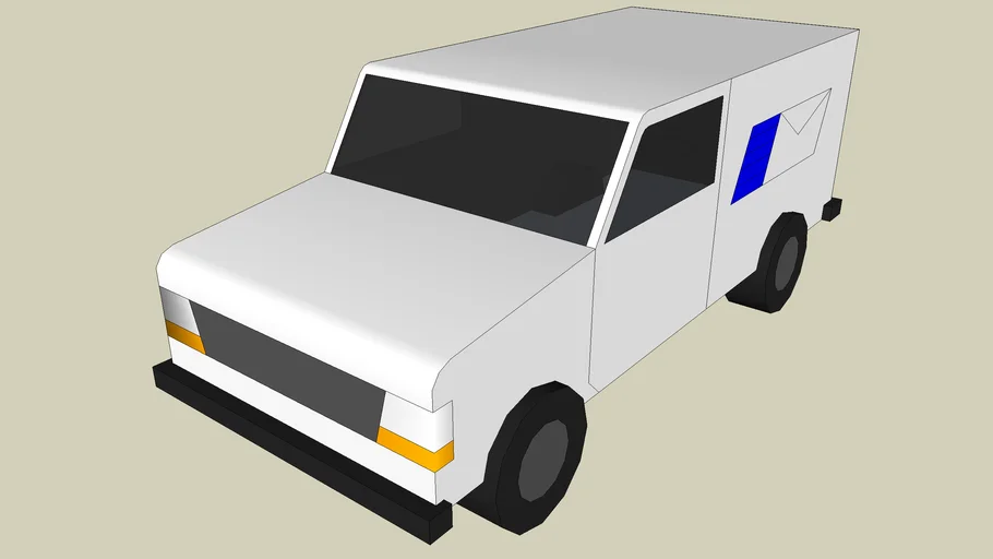 Mail Truck 3D Warehouse