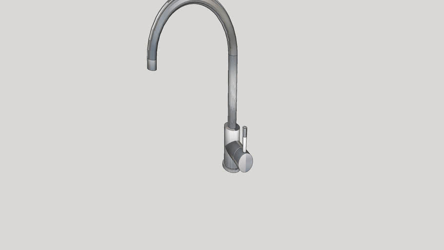 deoes stainless kitchen faucet go with porclin sink