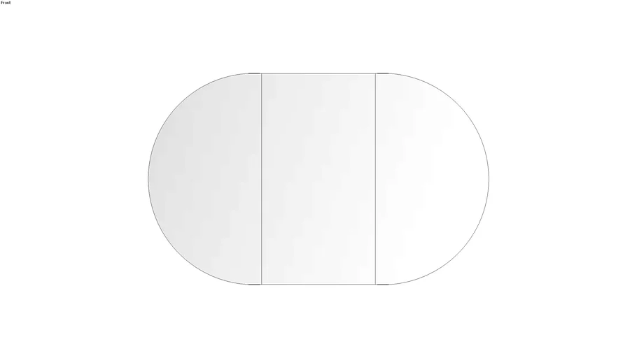 Issy Halo Mirror | 3D Warehouse