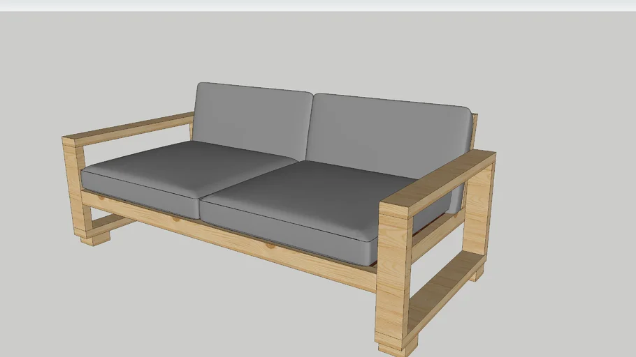 Sofa minimalista