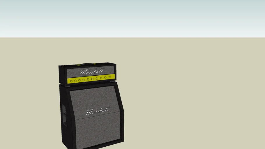 Marshall Half Stack | 3D Warehouse