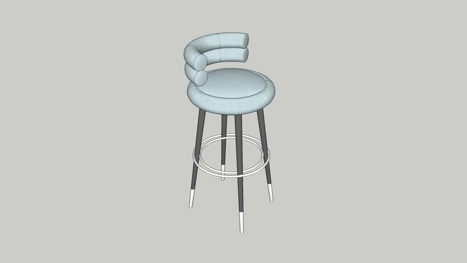 Mezzocollection Bar Stools BETSY | 3D Warehouse