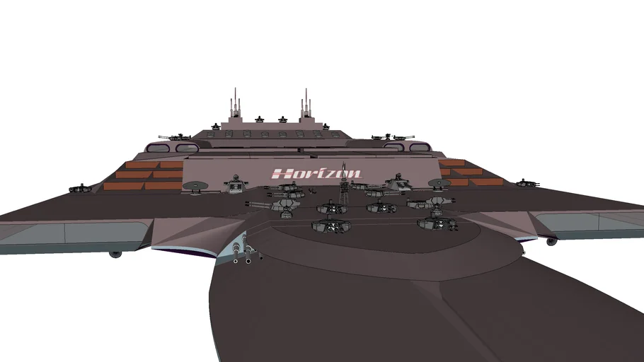 SSS Horizon carrier class 3D Warehouse