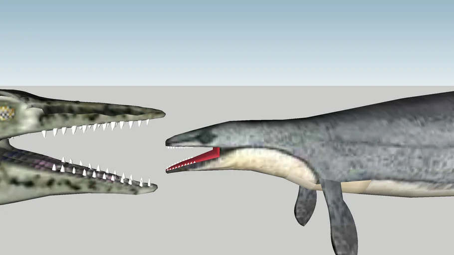 Basilosaurus Vs Liopleurodon