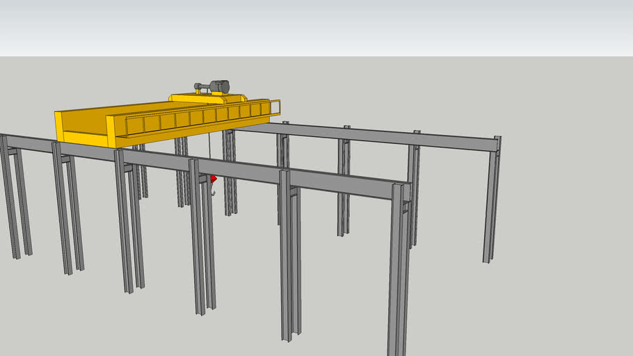 Bridge Crane 3D Warehouse