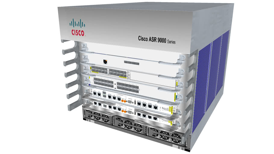 ASR 9K with ASR-RSP440-SE's | 3D Warehouse